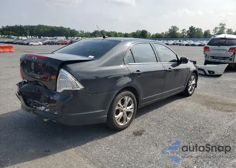 2012 Ford Fusion Se from USA, damaged, VIN 3FAHP0HA5CR371032